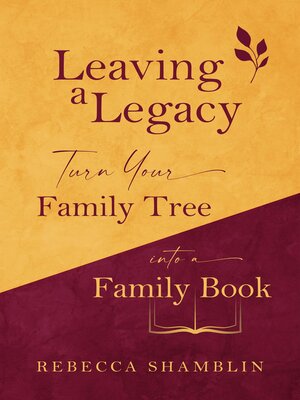 cover image of Leaving a Legacy